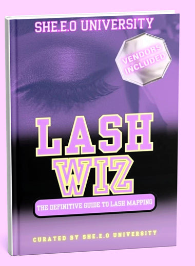 Lash WIZ: The Definitive Guide to Lash Mapping E-Book